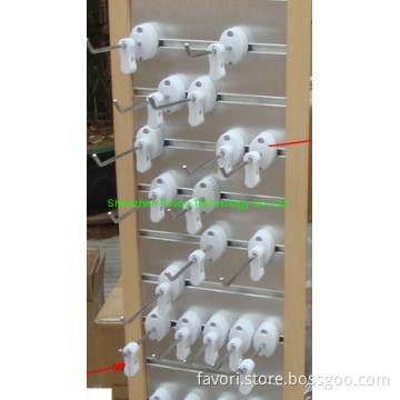 S100 Favori Single Rod Anti-theft Hooks,Single Rod Security Hook,Single Rod Locking Hook, Burglarproof Hooks,Theftproof Hooks